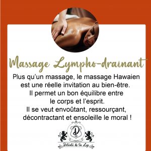 Massage lympho-drainant